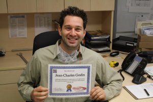 Jean-Charles Godin, superviseur de maintenance chez Allan Candy à Granby, 2012
